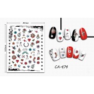 3D Nail Stickers - CA-474